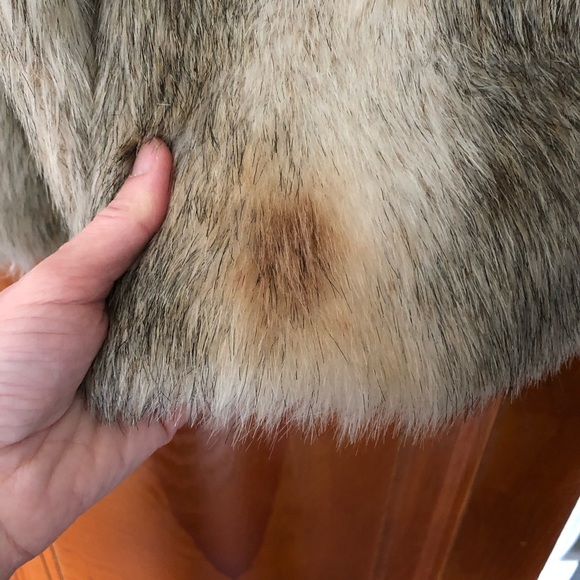 Vintage Designer Dubrowsky & Perlbinder Faux Fur Sweater Jacket - Picture 7 of 13